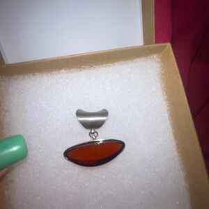 Amber Pendant 925